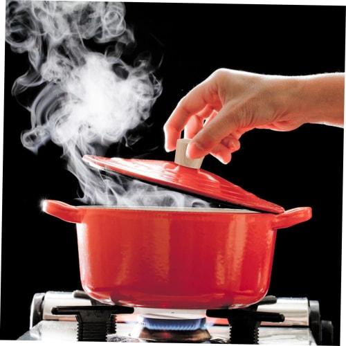 WATIIFUFU 2-Piece Wooden Pot Lid Knob Replacement Soup Pot Lid Handle, Universal, Easy to Grip, Easy to Clean, Durable