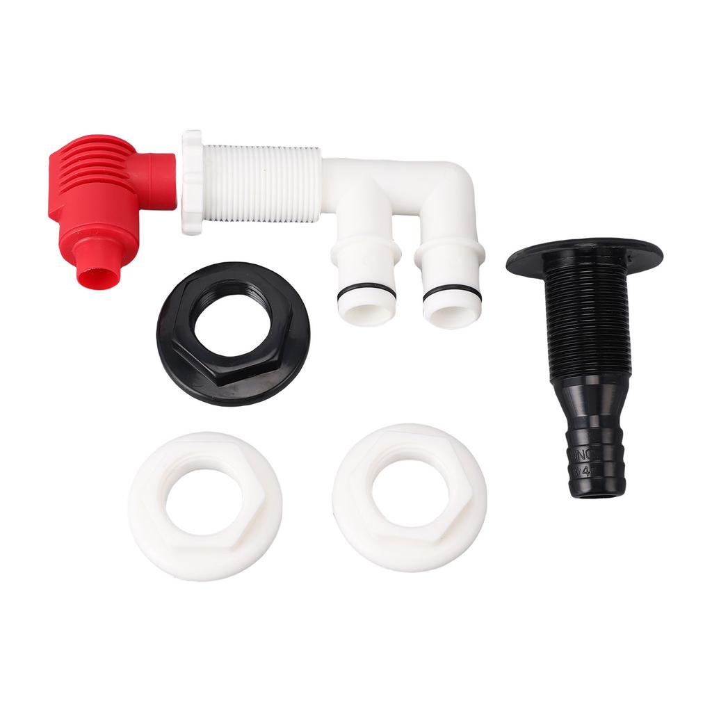 Pump Out Aerator Combo Kit 1 1 16 Inch Mounting Drain Valve Recirculating Pump Aerator for Live Wells Bait Wells