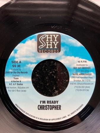 

7inch Record CHRISTOPHER - I m Ready SS30 Shy Shy Records 2002 US Reggae, Ska & Dub Used