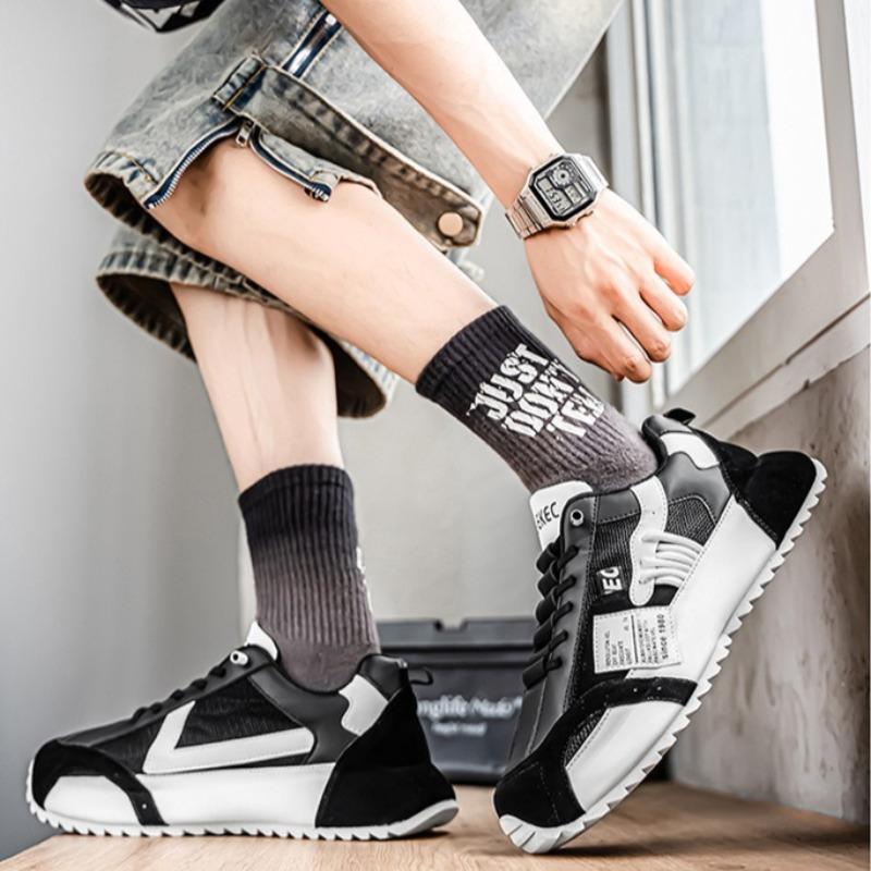 Sneakers for Men Fashion Outdoor Casual Shoes Chunky Vulcanized Shoes Platform Tennis Training Shoe Sport Running Shoes for Men