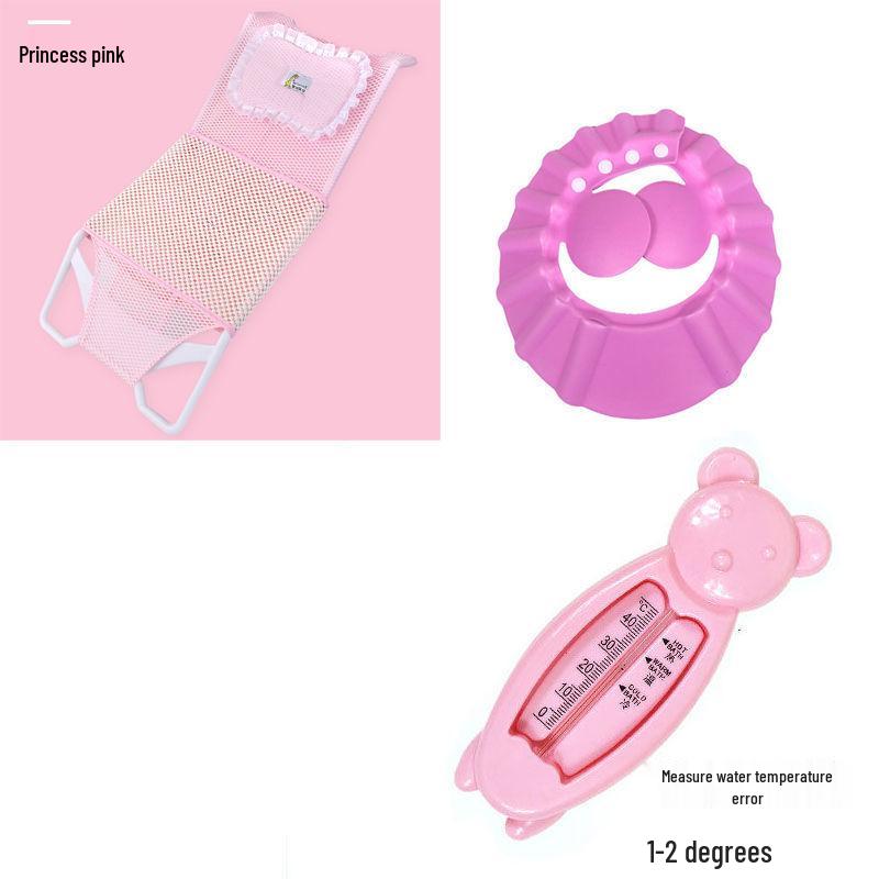 Newborn Reclining Baby Bath Net - Shower Seat with Mesh Fabric