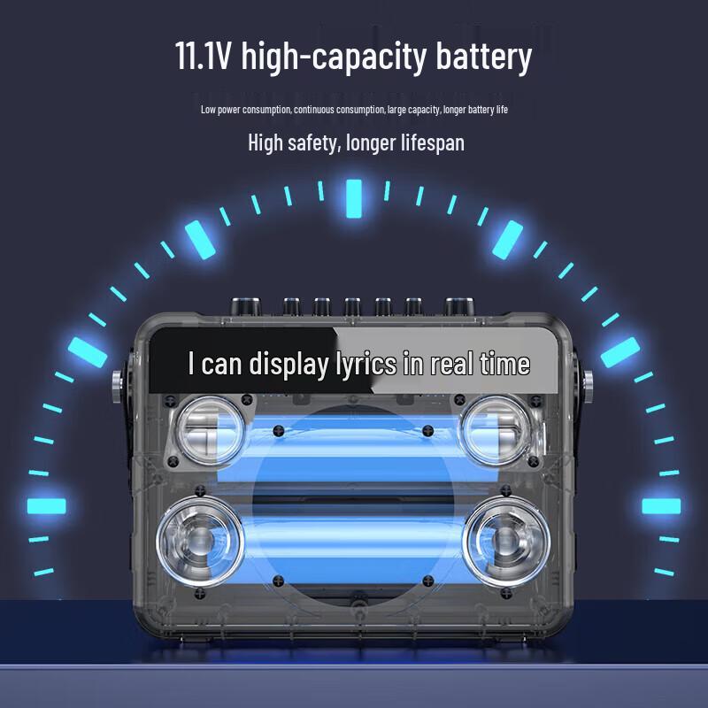 Sansui G11PRO Portable Karaoke Speaker System