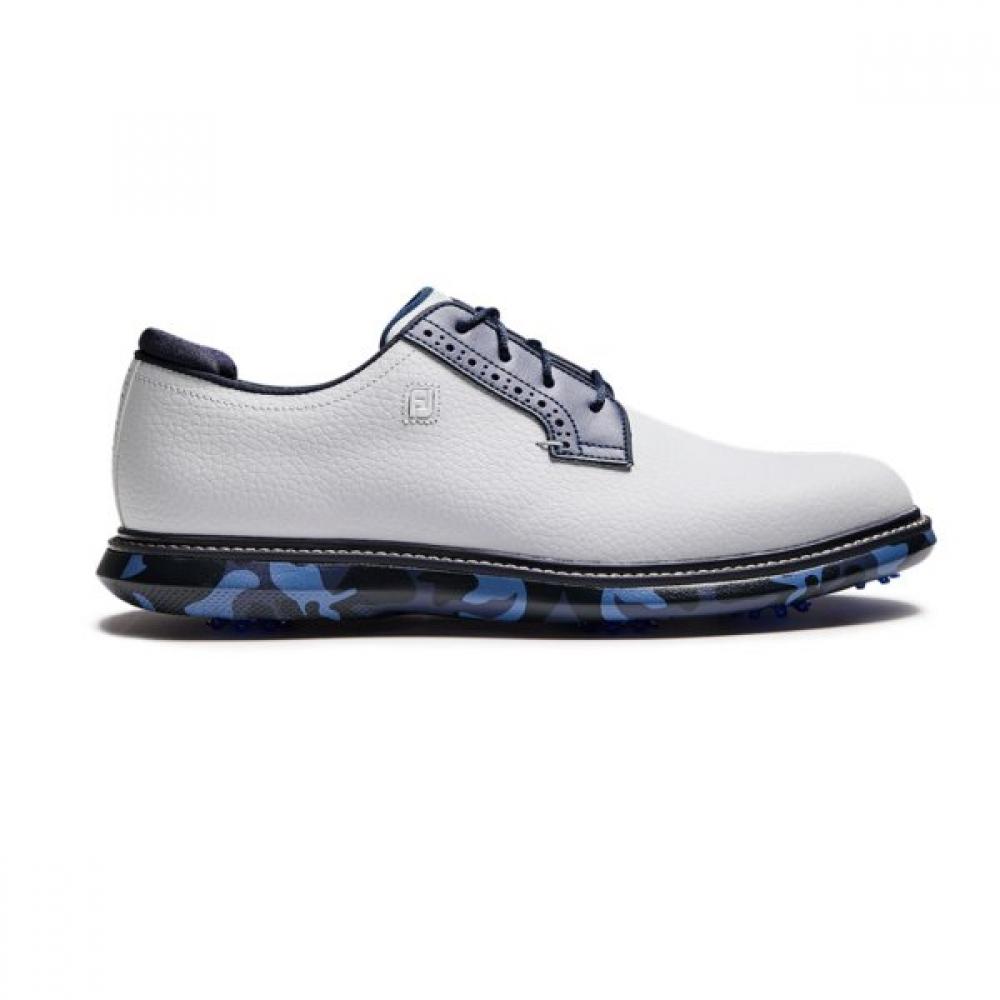 

Footjoy Tradition Blucher White Navy Camo 57956 270