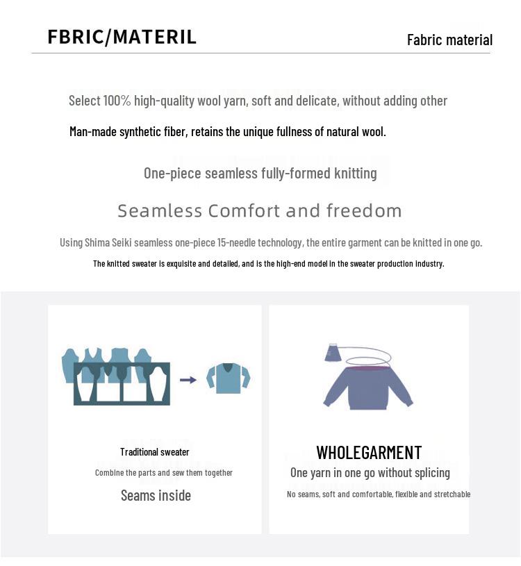 Podzimní/Zimní Dámský Volný Pletený Vlněný Svetr s Kulatým Výstřihem, Jednobarevný Top s Dlouhým Rukávem.