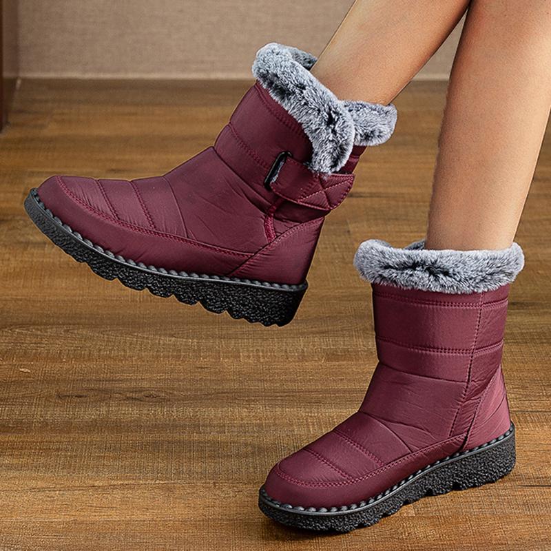 Snow Women's Boots Trend Shoes Woman Platform Woman Shoes Flat Mid Women's High Boots Platform Boots Women Botas Mujer