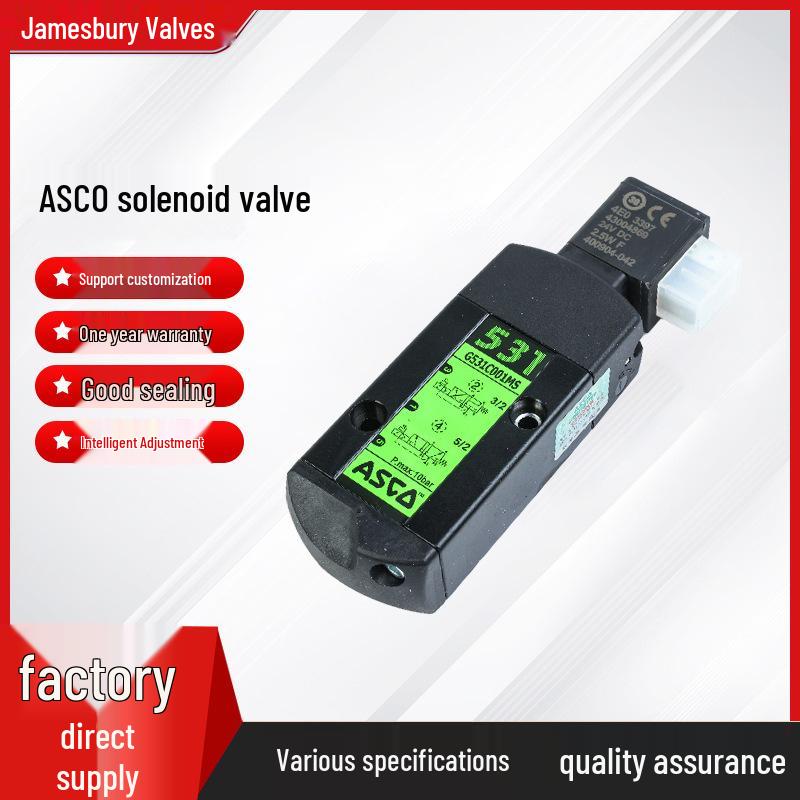 

ASCO Two-Position Three-Way Solenoid Valve G531 Series