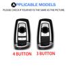 Alloy Style Car Key Case Cover Shell Fob For BMW F20 F30 G20 F31 F34 F10 G30 F11 X3 F25 X4 I3 M3 M4 1 3 5 Series Accessories