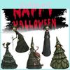 Halloween Ghost Witches Decorations Horror Props Garden Ornament Craft Resin