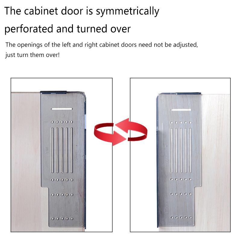 Cabinet Handle Template Kit Door And Drawer Pull Installation Marking Jig For Cabinet Knob Handle Pull Mounting Woodworking Tool
