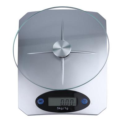 Bilancia da cucina digitale LCD elettronica per pesatura di alimenti di precisione da 5 kg/1 g per uso domestico