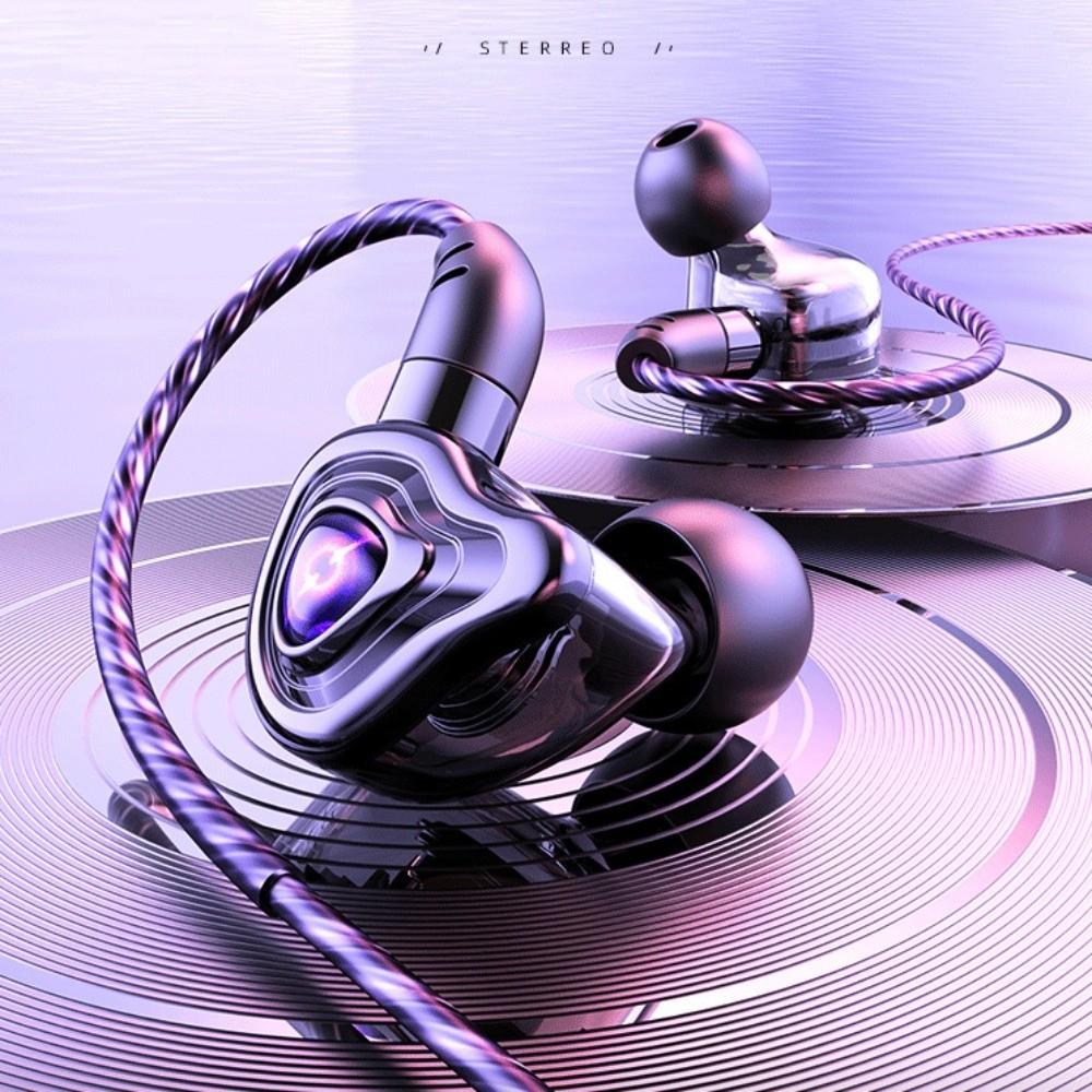 Elbow In Ear Earphones HiFi Stereo Wired Headset Music Earphones Esports Wired Earphone Running