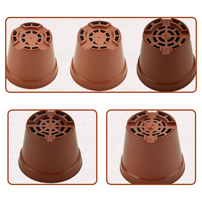 7.5/9/10.5/11.5Cm Circular Plastic Flowerpot, Plant Nursery, Small Flower Pot, Potted Plant