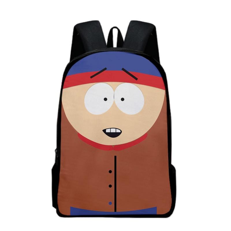 Unisex South Park Backpack With Matching Pouches For Students
