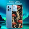 Colorful Mushroom Phone Case For Redmi 12 13C 12C 15C 9 10 10C Note 13 Pro Plus 14 15 Pro 9T 9C 9A TPU Soft Cover Clear Cell Cas