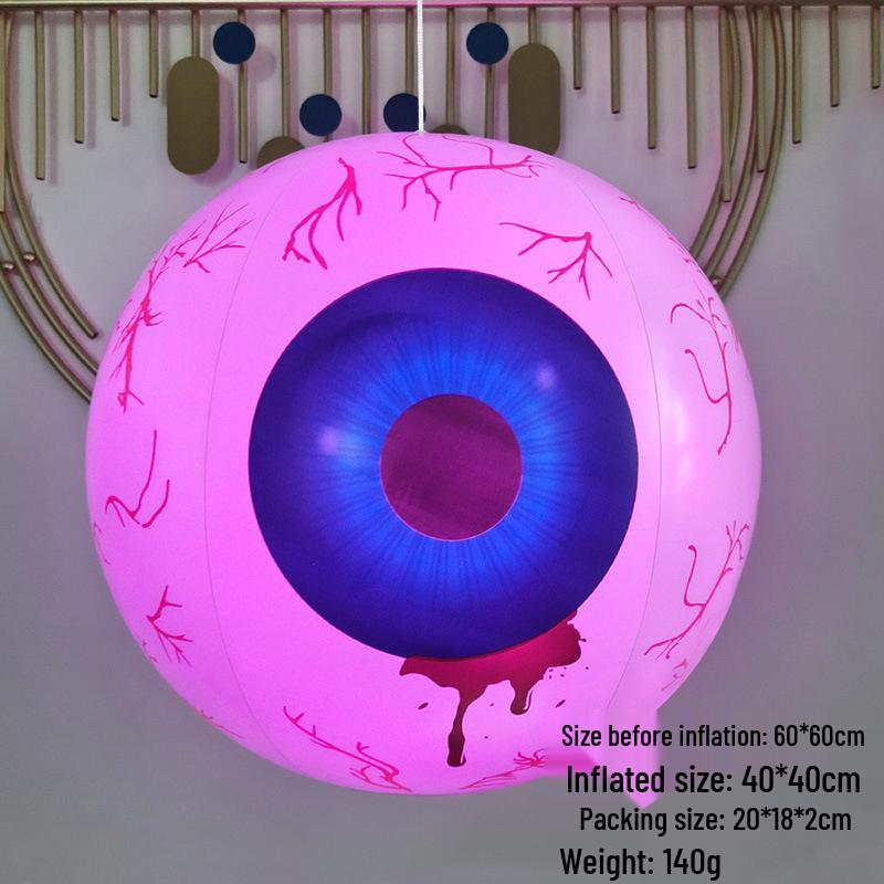 Inflatable PVC Pumpkin Ghost Tumbler Halloween Decoration