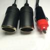 1 auf 2 DC 12V Zigarettenanzünder Stromladeanschluss Verteiler 2-Wege-Adapter