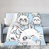 Cute Momonga C-Chiikawa Blankets Velvet  Winter  Portable Super Soft Throw Blankets for Bed Travel Bedding Throws