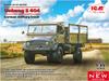 ICM 1/35 German Unimog S404 Military Truck Plastic Model 35135