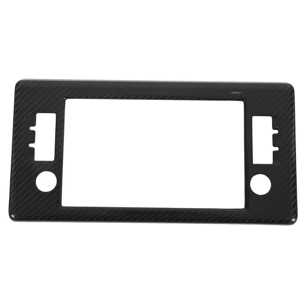 Konsolen-Navigationsblende Kohlefaser-Material Multimedia-Randdekoration Ersatz für Subaru BRZ 2022+