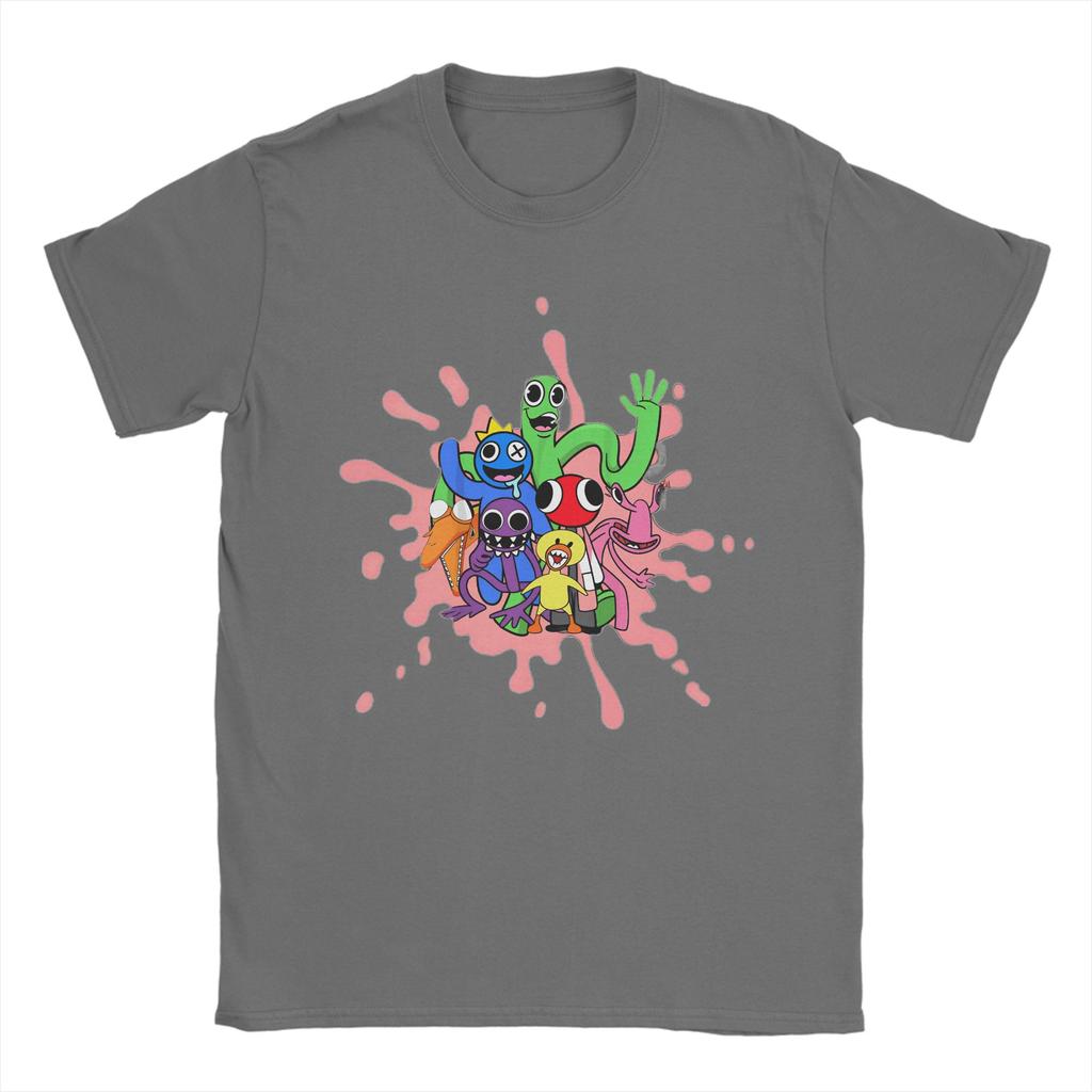 Garten von Banban Freunde Charaktere T-Shirt Sommer 100% Baumwolle T-Shirts Für Unisex Hip Hop Freizeit T-Shirt Kurzarm Vintage T-Shirts