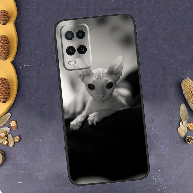 Sphynx Sphinx Cat Phone Case For Oppo A94 A74 A54 A15 A18 A38 A58 A78 A98 A40 A60 A80 A16 A76 A96 A57S A17 A77
