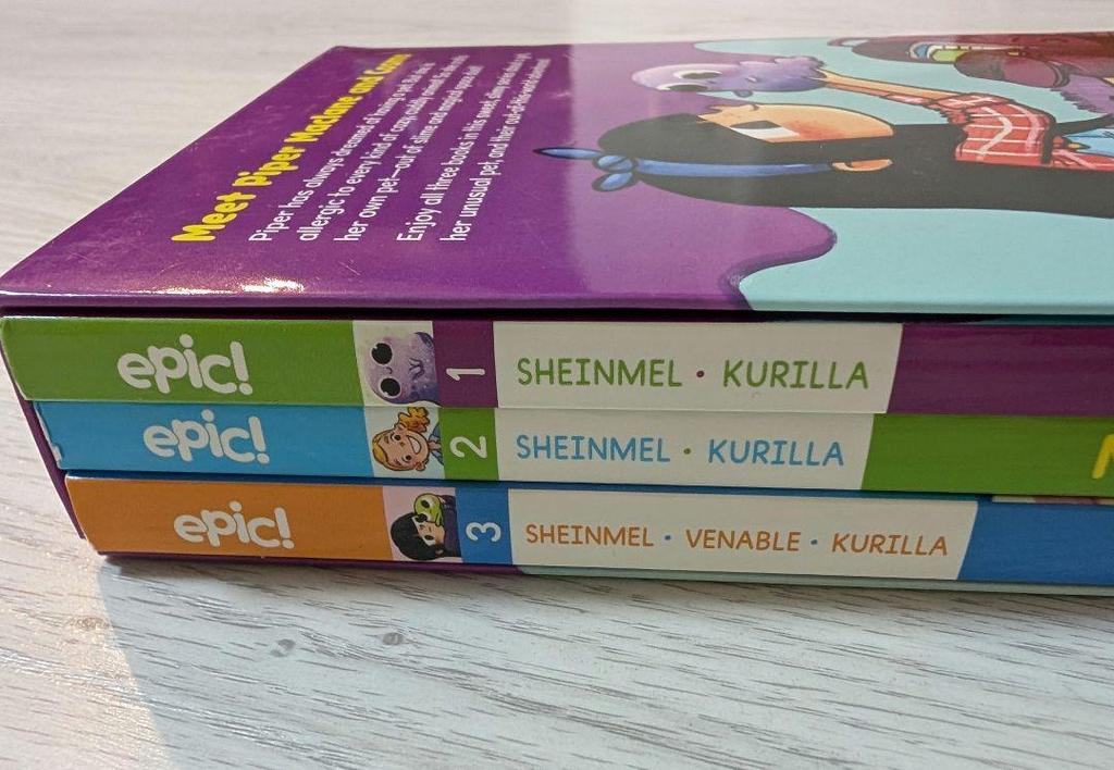 [USED] My Pet Slime Complete 3-volume set English children's book Foreign book
