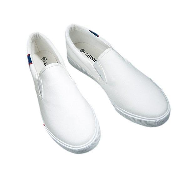 Nowe popularne buty płócienne dla par męskie i damskie, wsuwane, do tańca kwadratowego, z materiału, antypoślizgowe, oddychające, studenckie