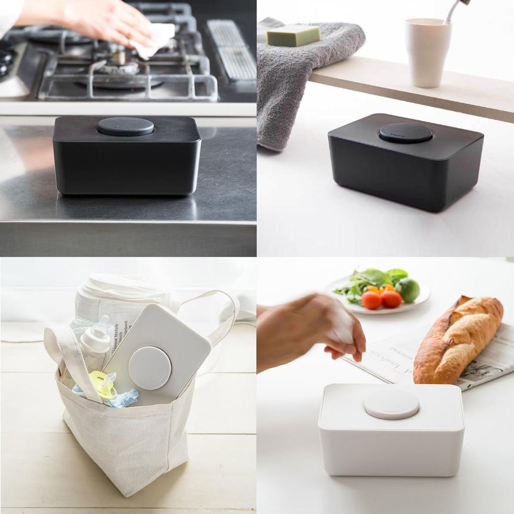 [Over 600,000 Units Sold] Sarasa Design Wet Wipe Case B2c Wet Wipe Holder, Baby Wipe Case, Stylish Wet Wipe Lid, Stays Dry