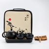 Portable One Pot Four Cups Dehua Dingyao Tea Set Will Sell Gifts Ceramic Travel Tea Set