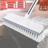 Long-Handled Stiff Bristle Bathroom and Tile Grout Scrub Brush