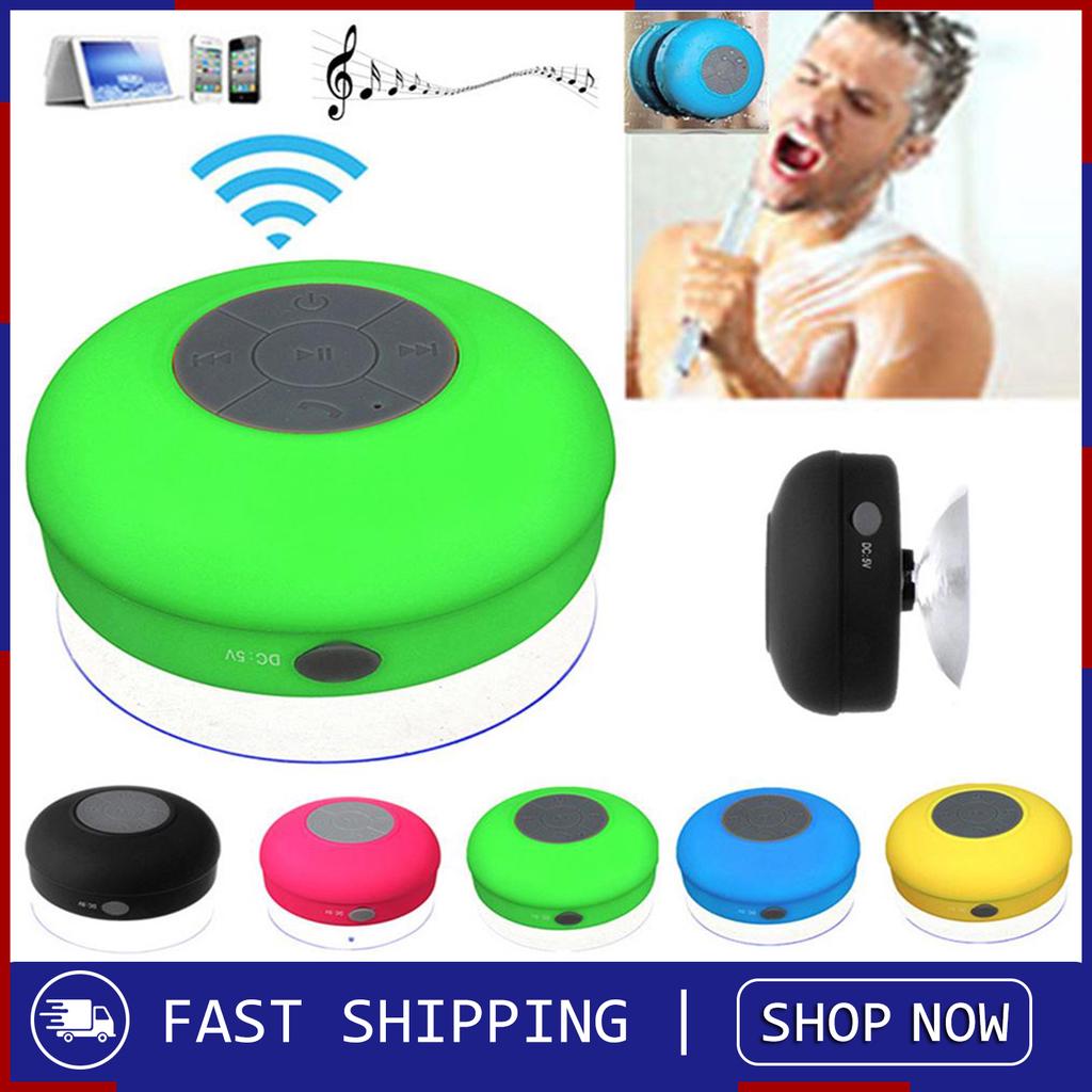 Buy Subwoofer Mini Bluetooth Waterproof Stereo Suction Speaker