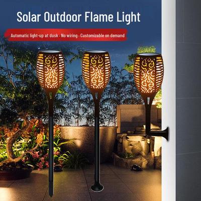 Solar 96LED Outdoor Flammenfackel für Garten und Rasen