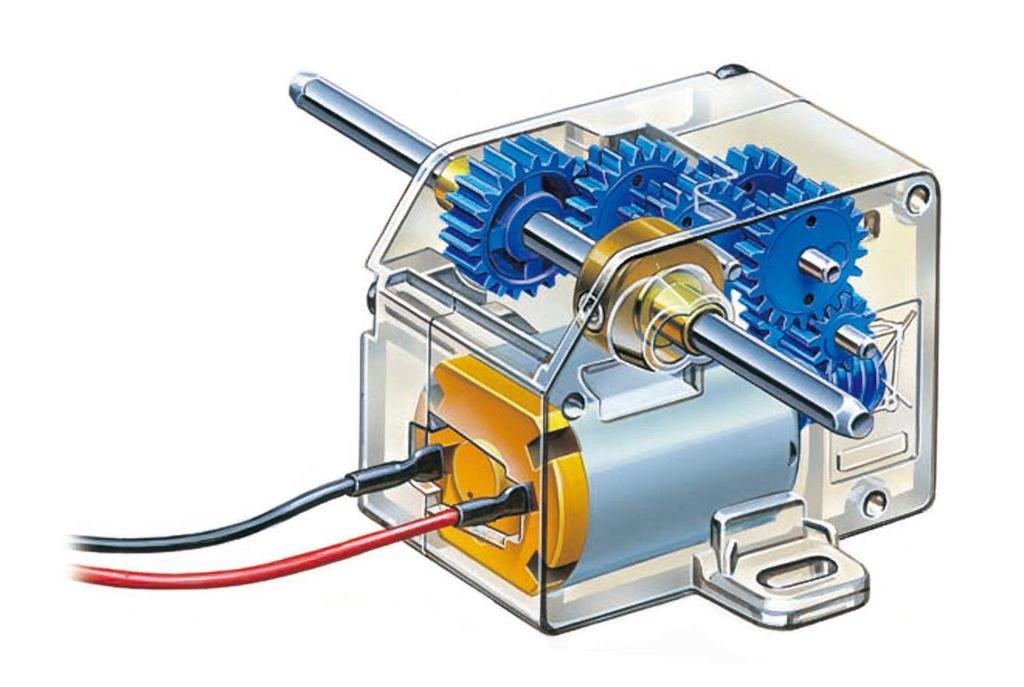 Tamiya Fun Craft Series No. 189 Mini Motor Low-Speed Gearbox, 4-Speed, 70189