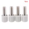 2/4Pcs Mixer Potentiometer Lengthening Shaft Grey Plastic Extension Shaft