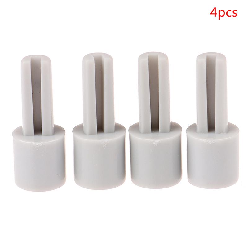 2/4Pcs Mixer Potentiometer Lengthening Shaft Grey Plastic Extension Shaft