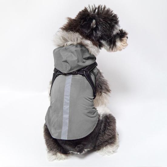 Dog Jacket Traction Design Nonsticky Hair Breathable Stylish Pet Two