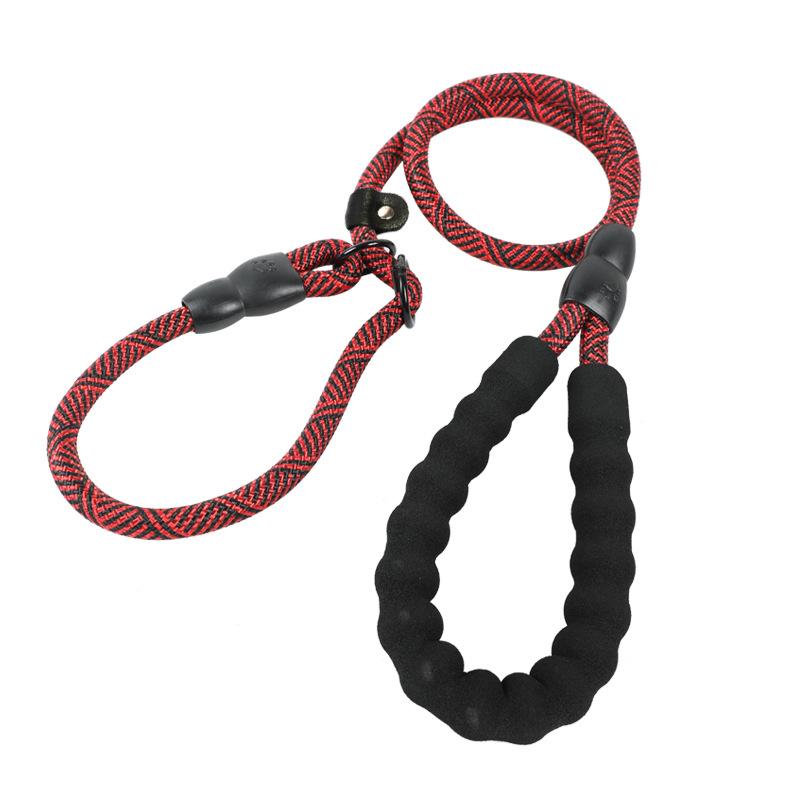 Dog Chain Pet Leash Explosion-proof Integrated P Rope P Chain Outdoor Leash Walking Medium and Large Dog