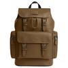 Zaino in Pelle Liscia a Grana Embossata Sprint 29 Zaino Grande Unisex Marrone Verde CDB61-QBGRN