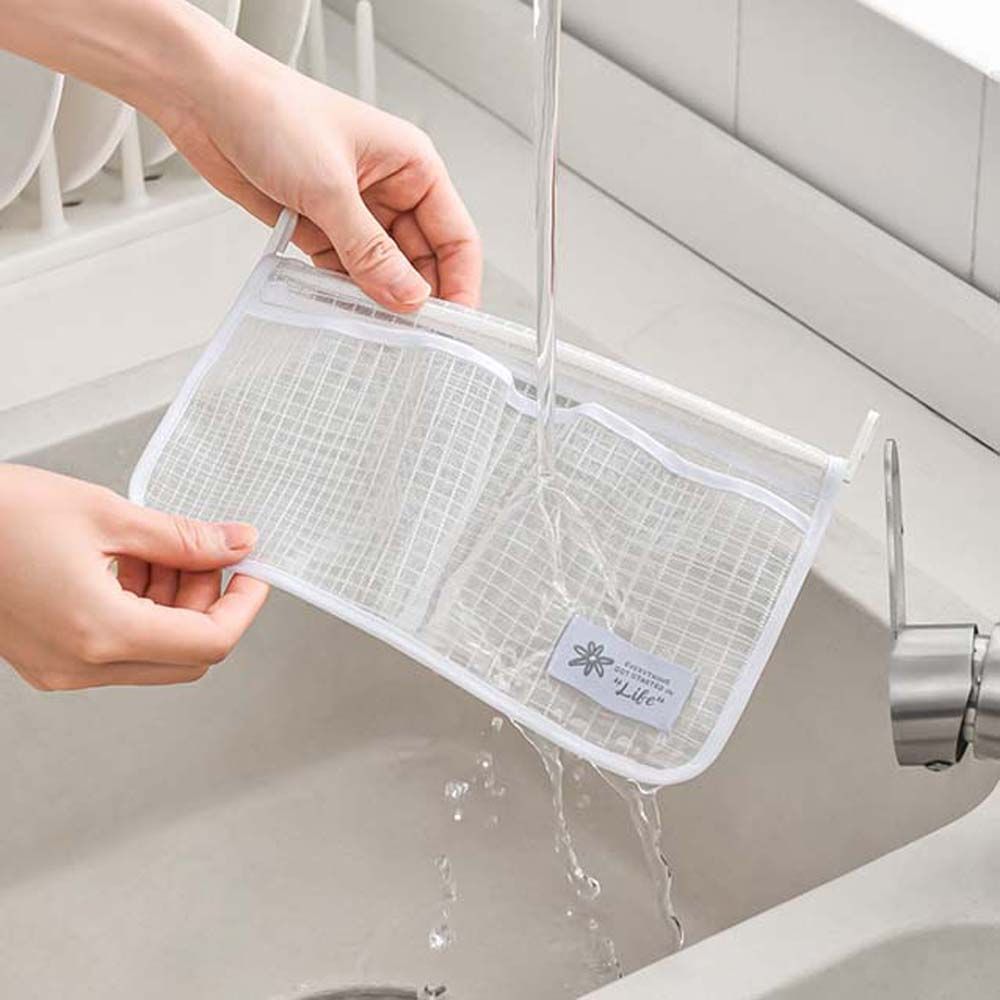 Kitchen Compartment Classification Mesh Bag Household Fridge Organizer Refrigerator Storage Bag