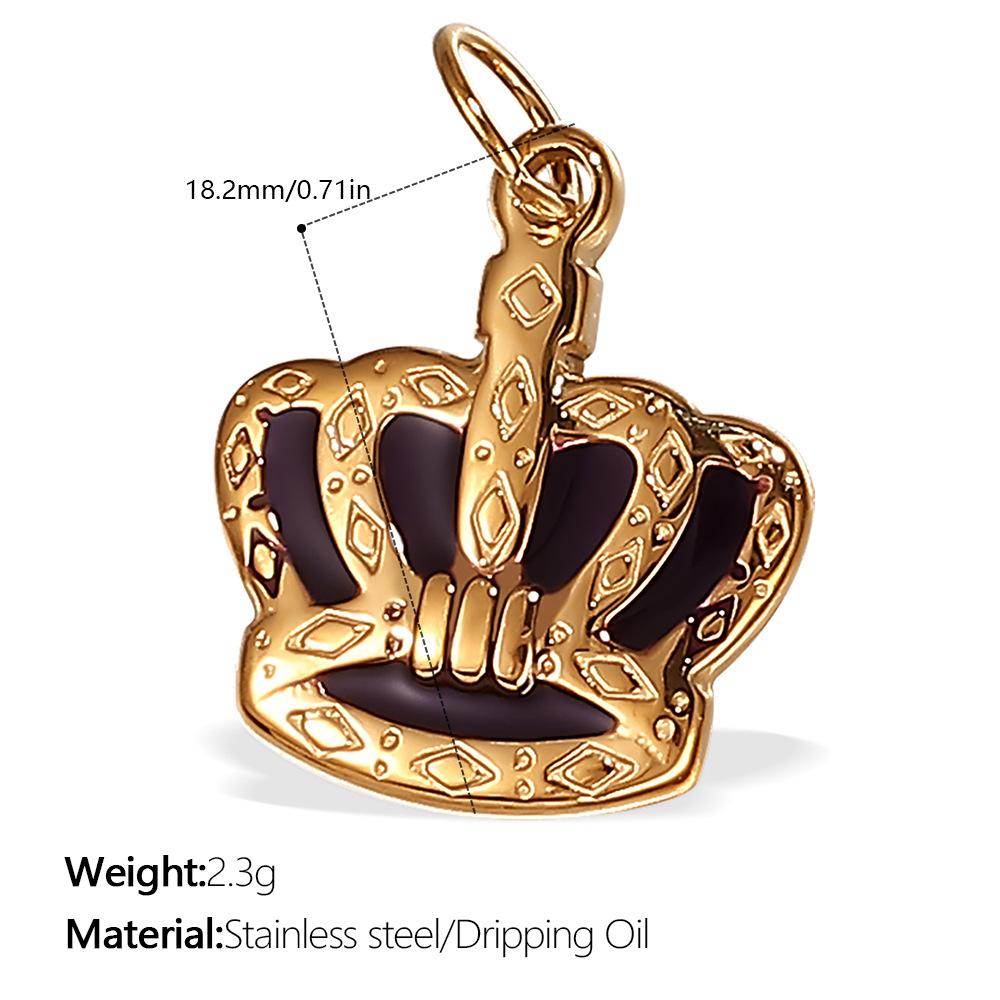 Pendant Accessories Women S Inlaid Rhinestone Versatile Light Luxury Pendant Inlaid Glass Stone Round Pendant Necklace