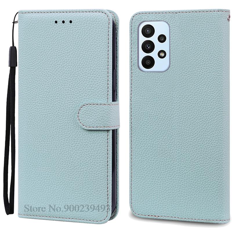 M13 4G SM-M135F Case For Samsung Galaxy M13 Case Leather Wallet Flip Case For Samsung M13 M 13 Case Soft Silicone Cover Fundas