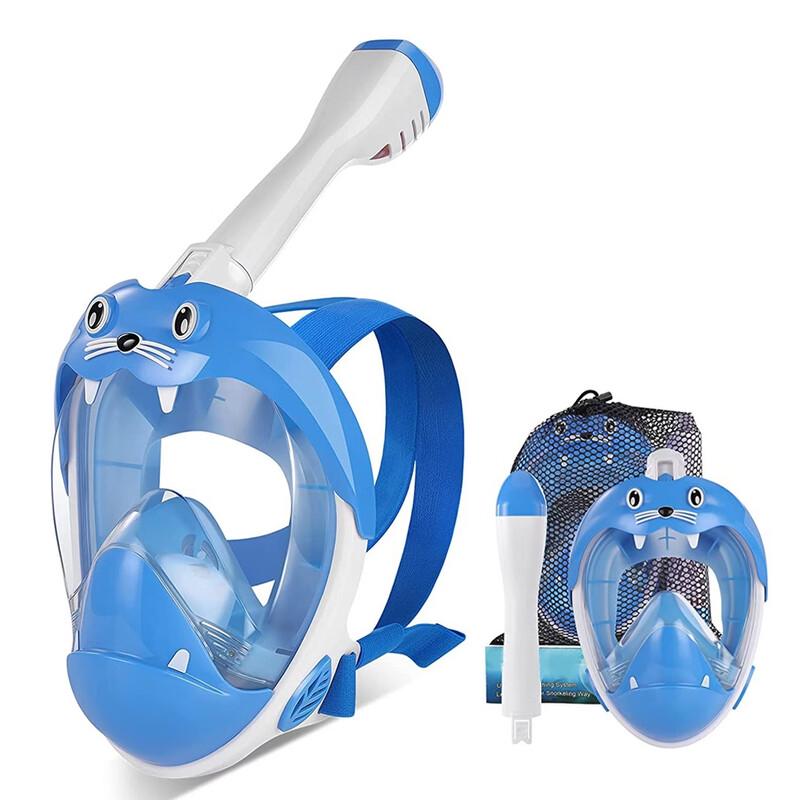 OLOEY Children's Full Face Snorkel Mask