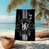 1pc C-Chelsea Beach Towel, Comfortable and Thick, and Swimming/Bath/Picnic/Camping Towel, Suitable for Seaside Beaches