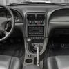 Carbon Fiber Interior Central Console Frame Cover Trim For Ford Mustang 2001-04