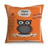 Halloween Theme Horror Pumpkin Wizard Print Pattern Cushion Cover Home Living Room Sofa Decoration Square Throw Pillow