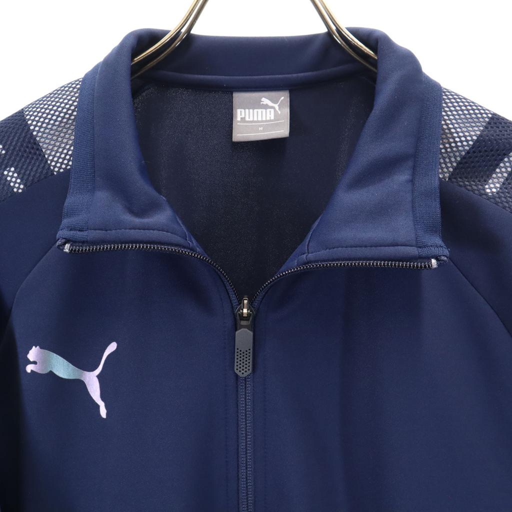 PUMA training jersey jacket M Navy Men's Used