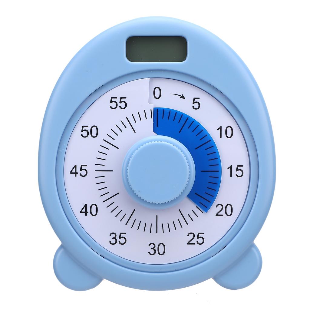 Visual Timer 60 Minute Mechanical Timing 99min 59sec Electronic Timing Visual Countdown Timer for Time Management