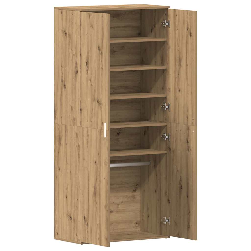 Mobile portascarpe Rovere Artigianale 80 x 39 x 178 cm Truciolato