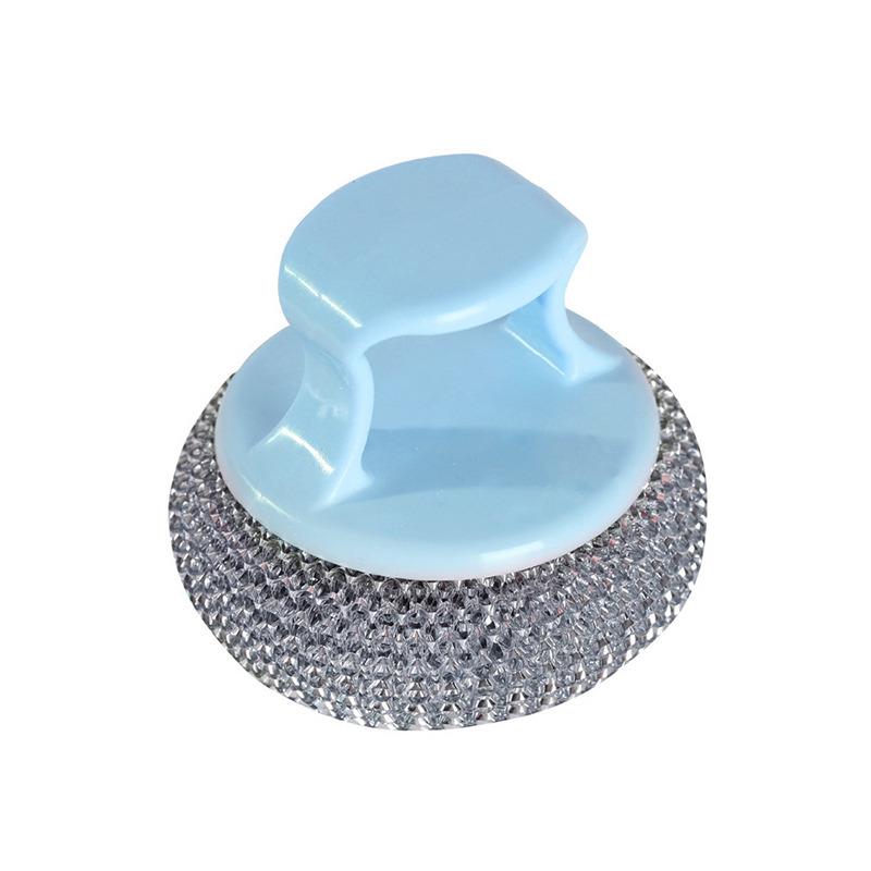 Washing Sponge Cleaning Brush Dish Strong Stainless Steel Bowl Kitchen Pot Pan Window Cleaner Tools Kitchen Clean Brush