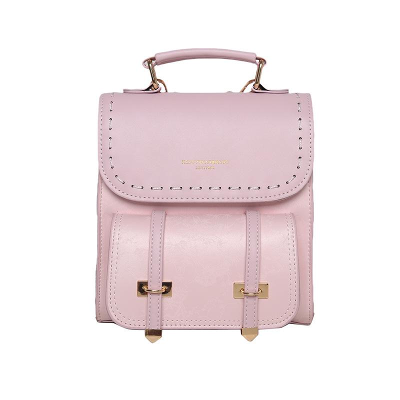 Small Niche Design Bag, New Fashionable Backpack, Women's Handheld Korean Version, Travel Backpack, Three Use Bag